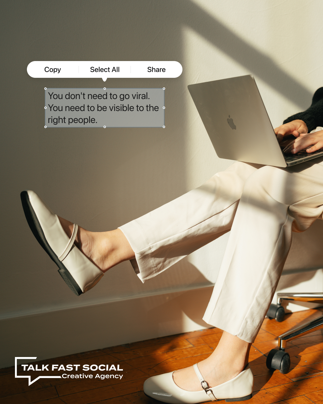 Talk Fast Social work sample 1